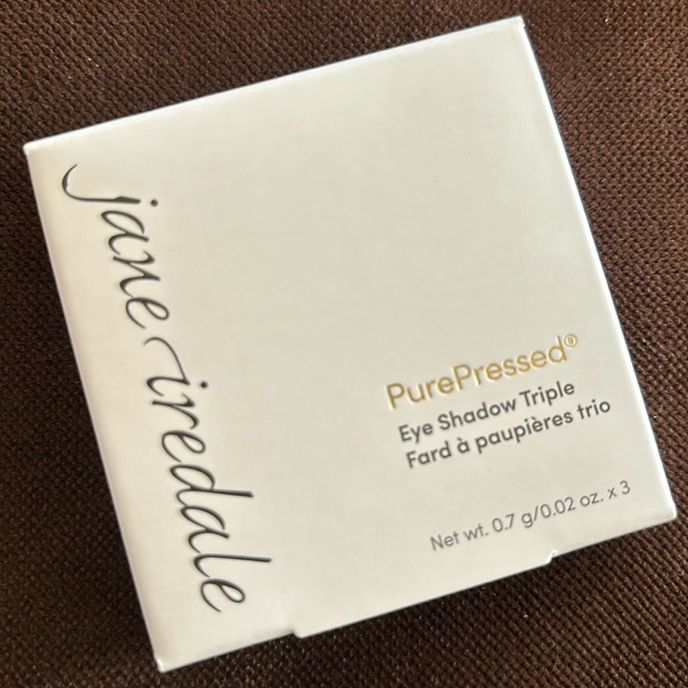 Jane iredale purepressed eye shadow trio - triple cognac